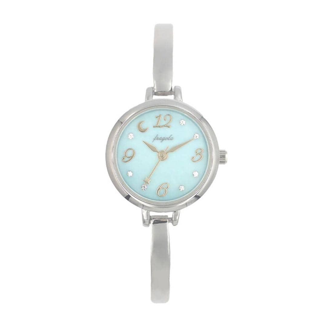 腕時計 レディース ウォッチ 通販 バングルウォッチ リストウォッチ レディースウォッチ かわいい おしゃれ 可愛い 通勤 通学 女性 学生 着脱簡単 オシャレ 日本製ムーブメント fragola フラゴラ H04924A-4 フォロー レディース腕時計 ミント ・