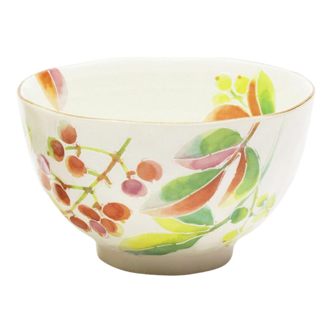 お茶碗 茶碗 花ものがたり かわいい 通販 日本製 茶わん 飯椀 ご飯茶碗 ごはん茶碗 花柄 花 はな 食器 可愛らしい 可愛い 花ことば 12ヶ月 内祝い 結婚記念日 誕生日 お祝い 記念品 還暦 ギフト 贈り物 生活雑貨 おしゃれ オシャレ 12月南天 ・