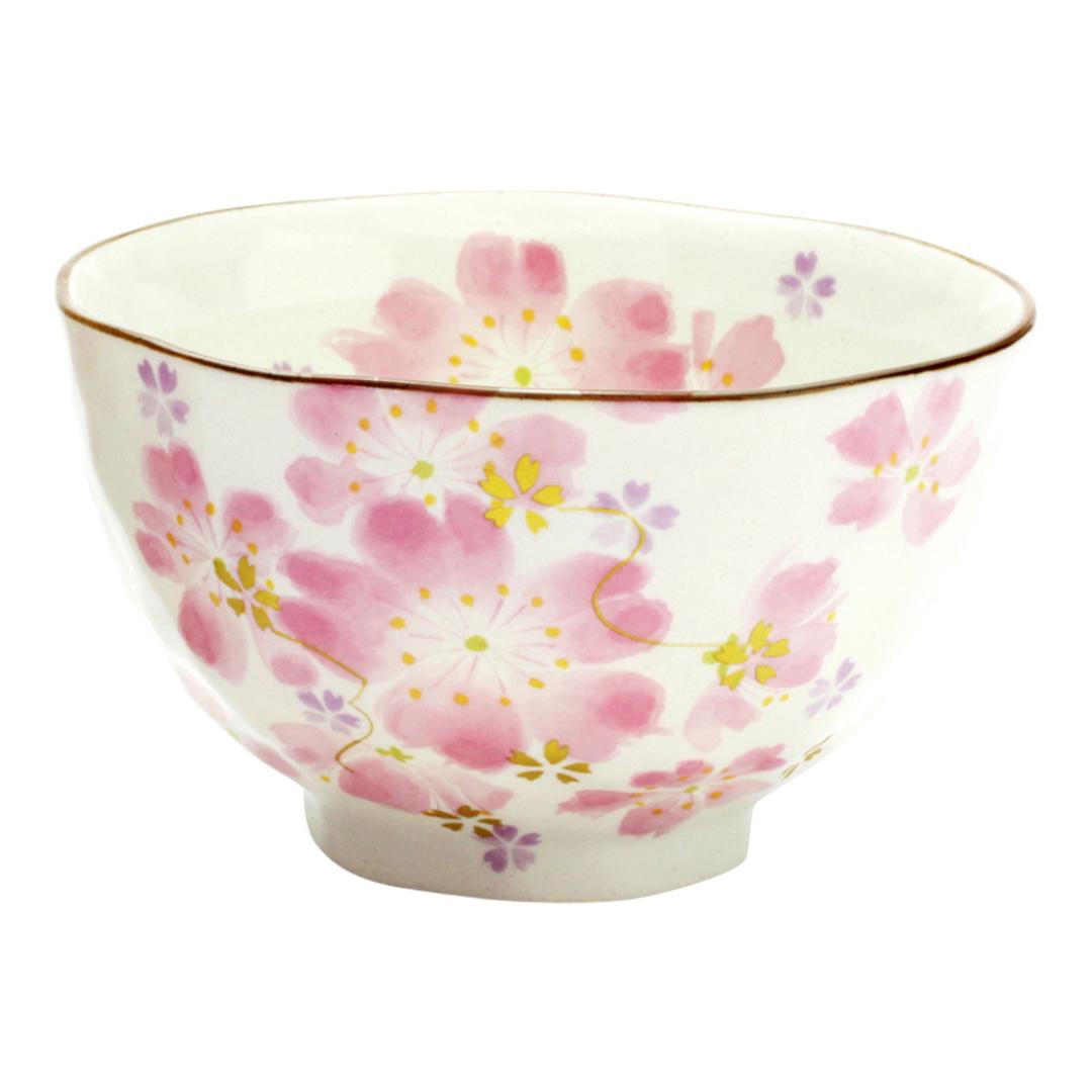 お茶碗 茶碗 花ものがたり かわいい 通販 日本製 茶わん 飯椀 ご飯茶碗 ごはん茶碗 花柄 花 はな 食器 可愛らしい 可愛い 花ことば 12ヶ月 内祝い 結婚記念日 誕生日 お祝い 記念品 還暦 ギフト 贈り物 生活雑貨 おしゃれ オシャレ 3月桜 ・