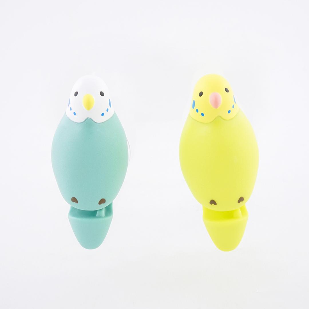 吸盤 ハブラシホルダー かわいい 通販 歯ブラシホルダー 浮かせる 歯ブラシ ホルダー ハブラシ カップル 夫婦 洗面用品 洗面所 ハミガキ 歯磨き 歯みがき お風呂 浴室 鏡 カベ 壁 ミラー 清潔 乾燥 衛生 可愛い おしゃれ 生活雑貨 サニタリー セキセイインコ ・