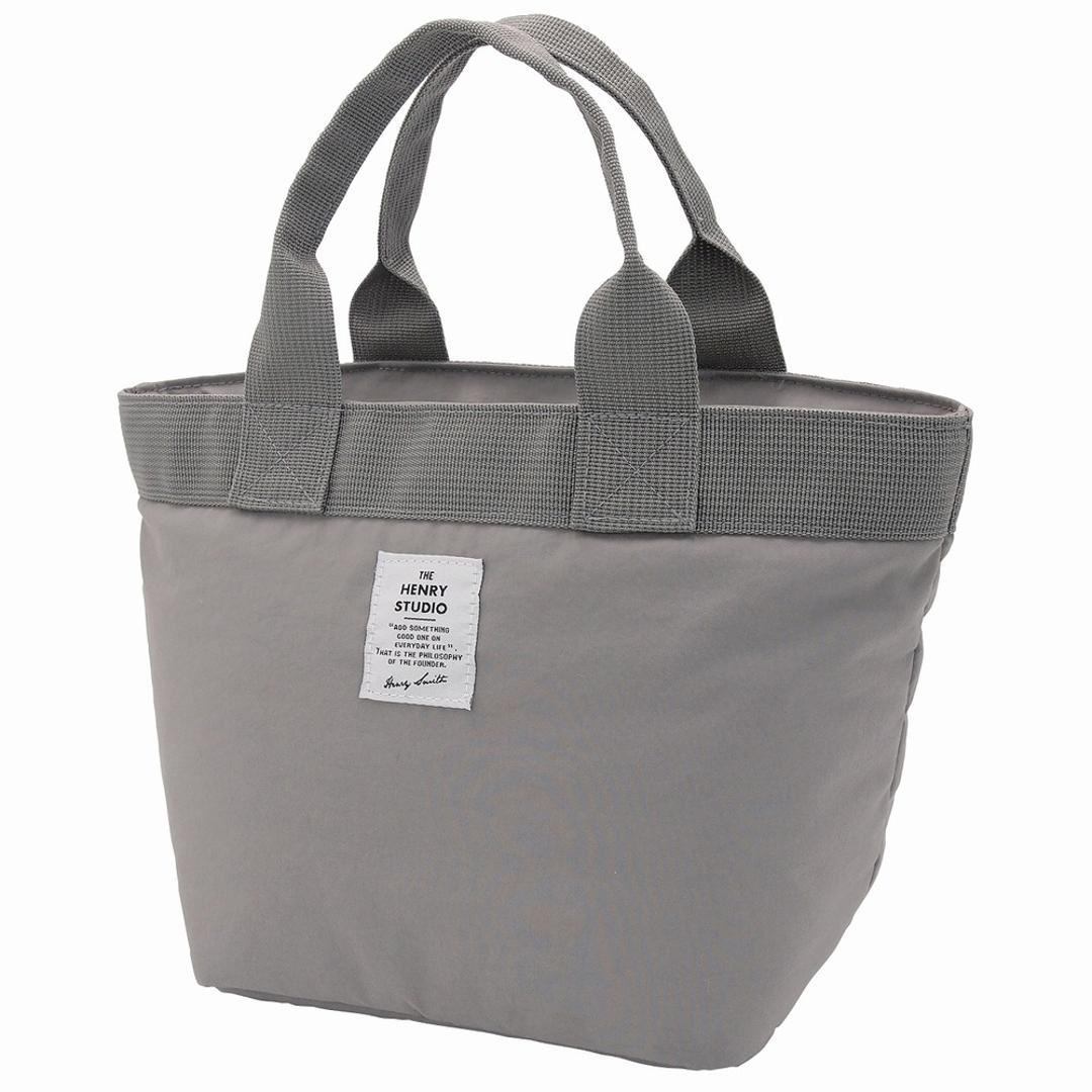 ヘンリースタジオ ランチトート 通販 ランチバッグ お弁当袋 THE HENRY STUDIO 保冷バッグ 保冷バック 保冷トートバッグ 弁当箱入れ ランチトートバッグ 保冷 バッグ 大きめ 撥水加工 はっ水 おしゃれ シンプル キッチン用品 グレー ・