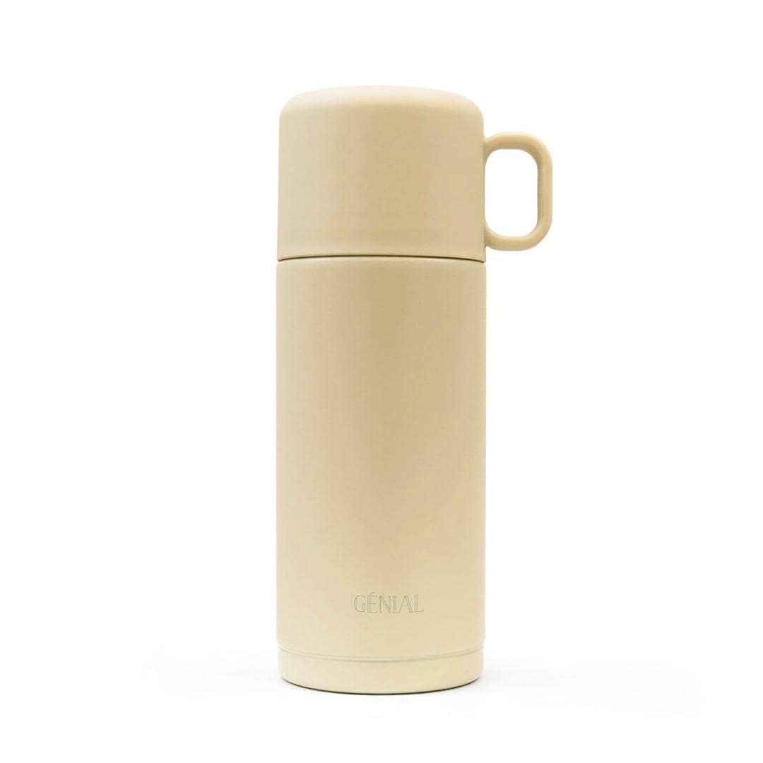 水筒 コップ付き 通販 保温 保冷 200ml 少量 マイボトル 直飲み マグボトル おしゃれ かわいい ミニボトル 小さめ 日用品 母の日 敬老の日 ギフト キッチン 雑貨 エクリュ ・