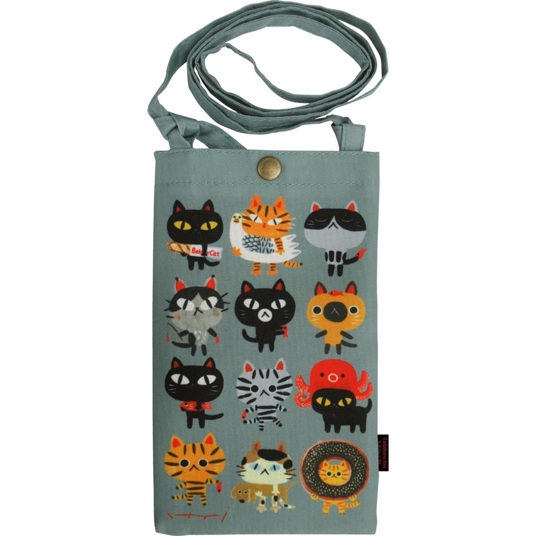 スマホショルダーバッグ レディース 通販 糸井忠晴 グッズ スマホショルダー スマホポーチ ショルダー ショルダーバッグ ミニショルダー ミニバッグ レディースバッグ ポシェット バッグ 大人 スマホショルダーバック おしゃれ オシャレ かわいい 可愛い ニャンフレンド ・