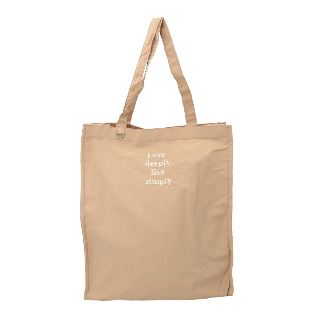 Jouet ジョエット トートバッグ 刺? ロゴ J7161 通販 トートバック 手持ちバック トート 手提げ 手持ちバッグ ロゴトートバッグ 肩掛け うちわが入る 軽い 軽量 縦型 縦 自立 収納 ポケット シンプル レディース メンズ カジュアル MO ・