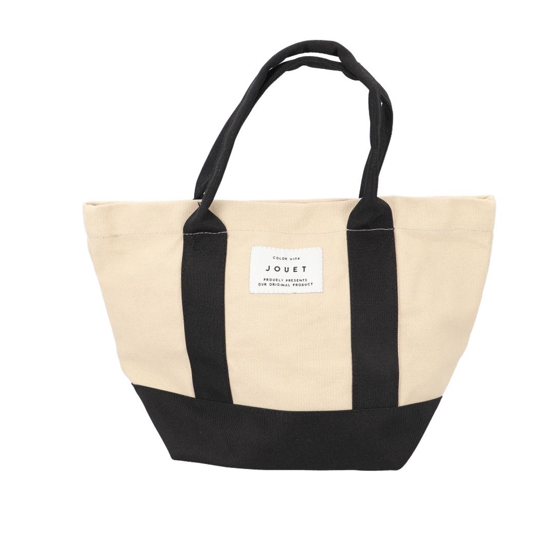 Jouet ジョエット トートバッグ ミニ J7261 通販 ミニトート ミニトートバッグ トートバック キャンバストートバッグ キャンバスバッグ 手持ちバック トート 手提げ キャンバス 小さめ 手持ちバッグ かわいい レディース カジュアル おしゃれ BK ・
