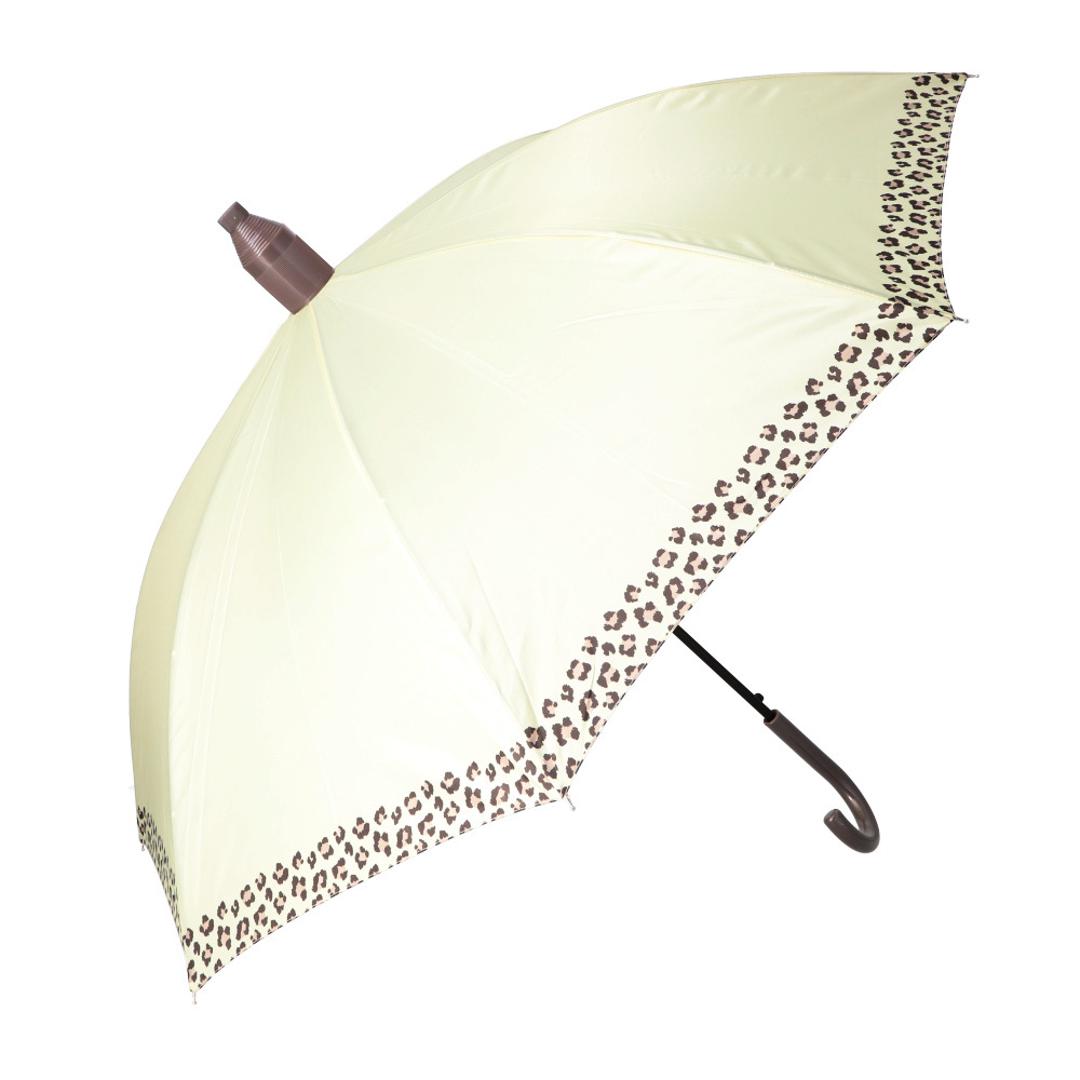 サントス 長傘 レディース 通販 ジャンプ傘 ワンタッチ傘 ジャンプ ワンタッチ ワンタッチジャンプ 婦人傘 傘 雨傘 かさ アンブレラ スライドカバー付 スライドカバー きれいめ 上品 開閉らくらく 柄 女性 婦人 ECOPPA エコッパ 梅雨 雨の日 雨 おしゃれ かわいい 可愛い レオパード ・