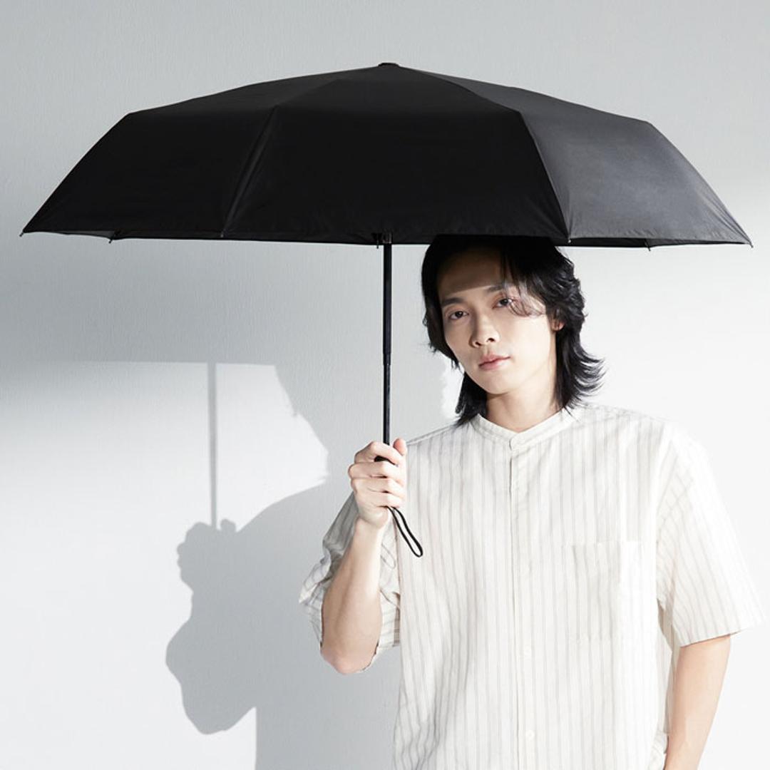 KIZAWA 折りたたみ 傘 自動 開閉 通販 キザワ K030A58I 日傘 自動開閉 折りたたみ傘 折りたたみ日傘 折り畳み傘 かさ カサ eagle+ 55cm 7本骨 シンプル 無地 おしゃれ 撥水 レディース 女性 メンズ 男性 通勤 通学 ブラック ・