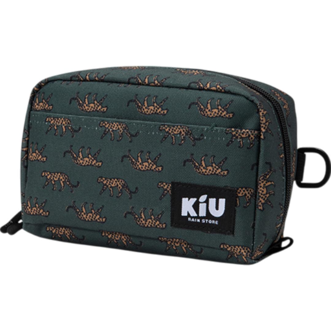 kiu ポーチ キウ K293 通販 大きめ 小物入れ ペンケース 化粧ポーチ コスメポーチ メイクポーチ ガジェットポーチ 旅行 トラベル おしゃれ かわいい 撥水 レディース メンズ ウォーターリペレントポーチ L アウトドア フェス レディースバッグ 175.レオパード ・