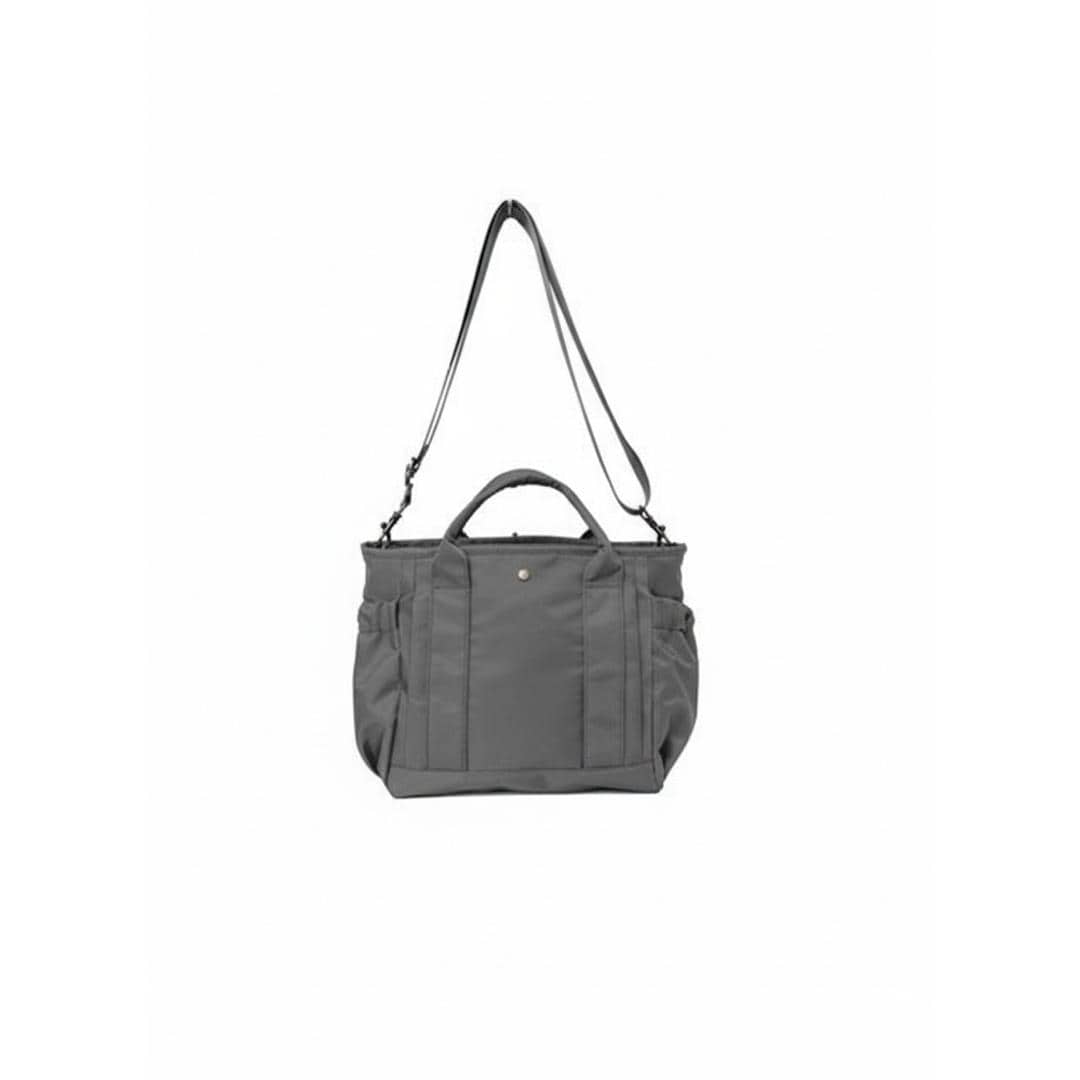 Lafiel バッグ ラフィール 2400-2 通販 ショルダーバッグ トートバッグ 斜めがけバッグ ショルダーバック レディース メンズ 軽量 軽い 大人 小さめ 斜めがけ 肩掛け 撥水 通勤 通学 旅行 おしゃれ きれいめ 上品 レディースバッグ グレー ・