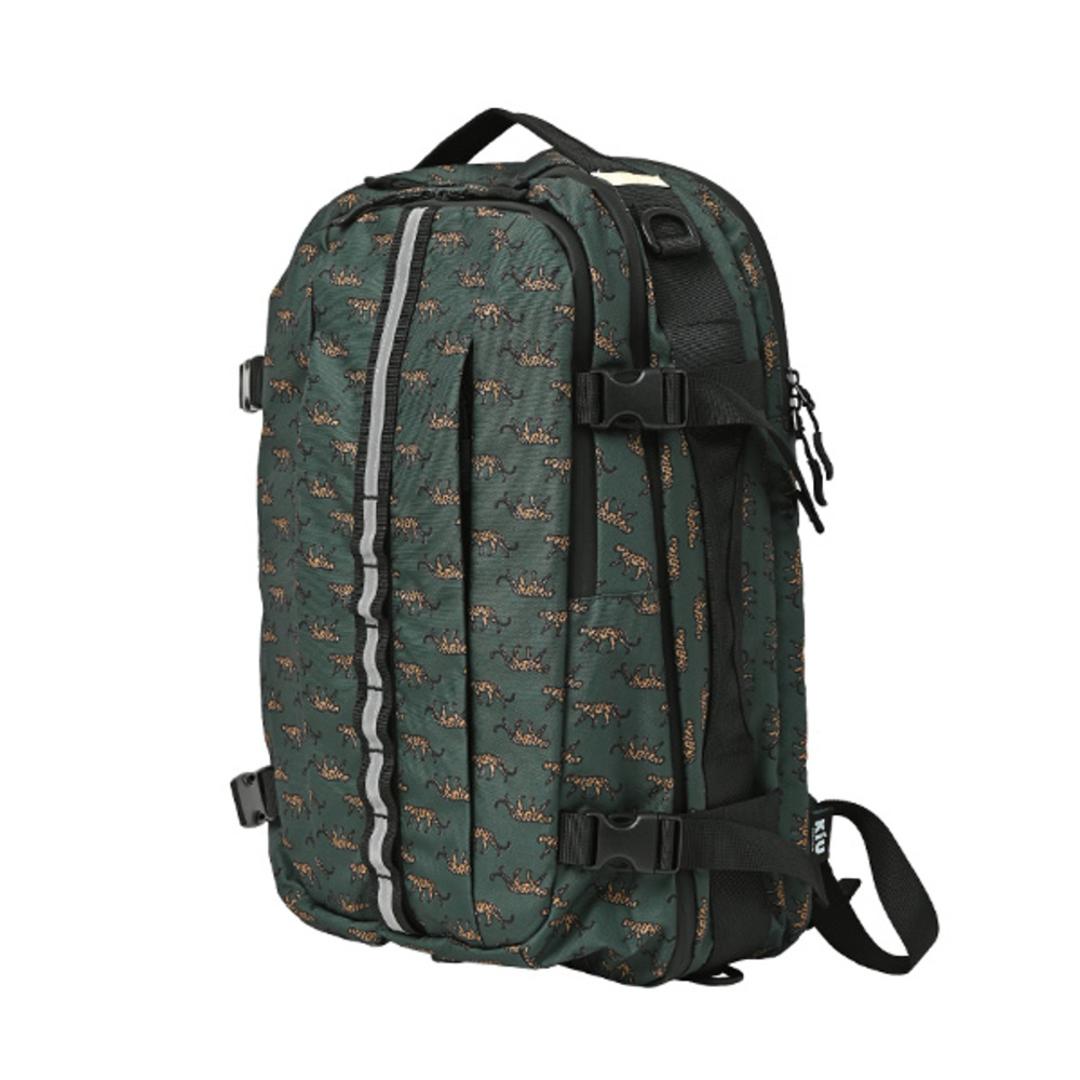 kiu キウ バッグパック 3way k378 防災 通販 リュックサック リュック デイパック 防災バッグ 手持ち ショルダー ショルダーバッグ 肩掛け ななめ掛け リフレクター カジュアル KiU メンズ レディース 男女兼用 ユニセックス アウトドア 175.レオパード ・