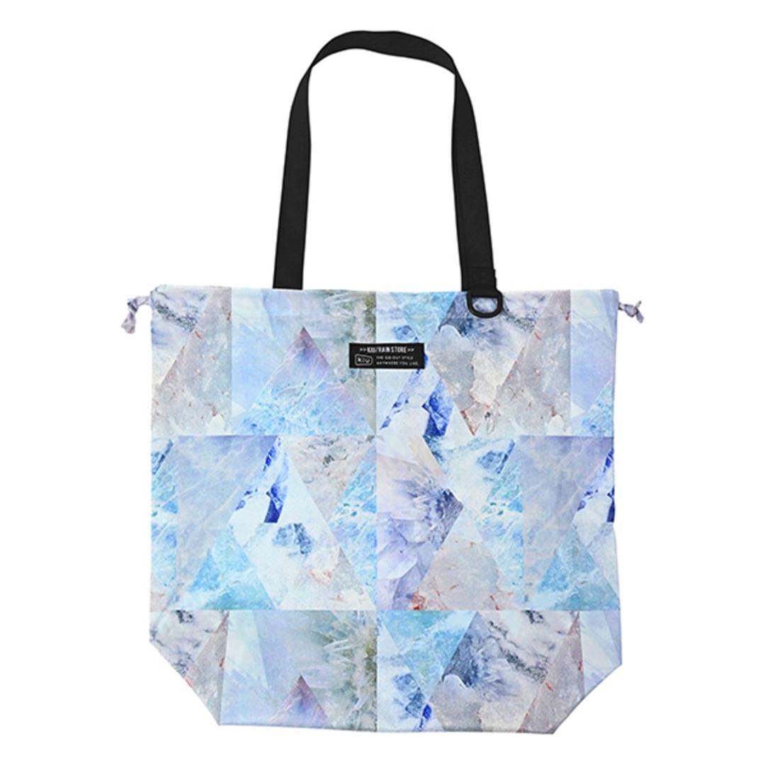 kiu キウ エコバッグ K444 通販 エコバック トートバッグ トートバック トート 手提げ レインバッグカバー レインバックカバー サブバッグ サブバック 雨よけ 撥水 コンパクト パッカブル 折りたたみ KiU 男女兼用 ユニセックス アウトドア 361.ジェムジオメトリー ・