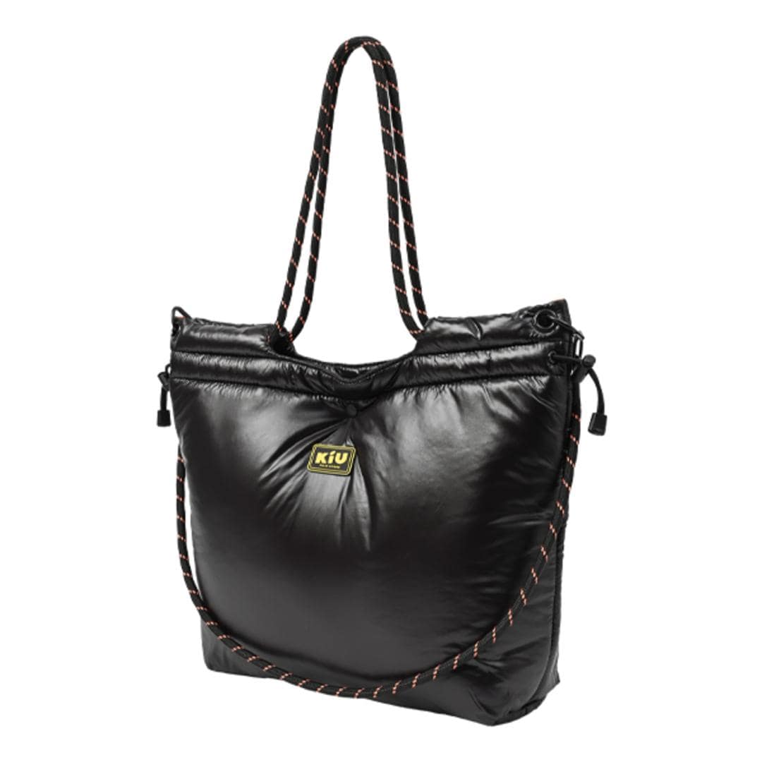 KiU トートバッグ キウ k487 通販 トートバック ショルダーバッグ 斜めがけバッグ マザーズバッグ レディース メンズ 大きめ A4 B4 大容量 通勤 通学 撥水 軽量 軽い 肩掛け キルティング おしゃれ 秋冬 シンプル 旅行 男女兼用バッグ 900.ブラック ・