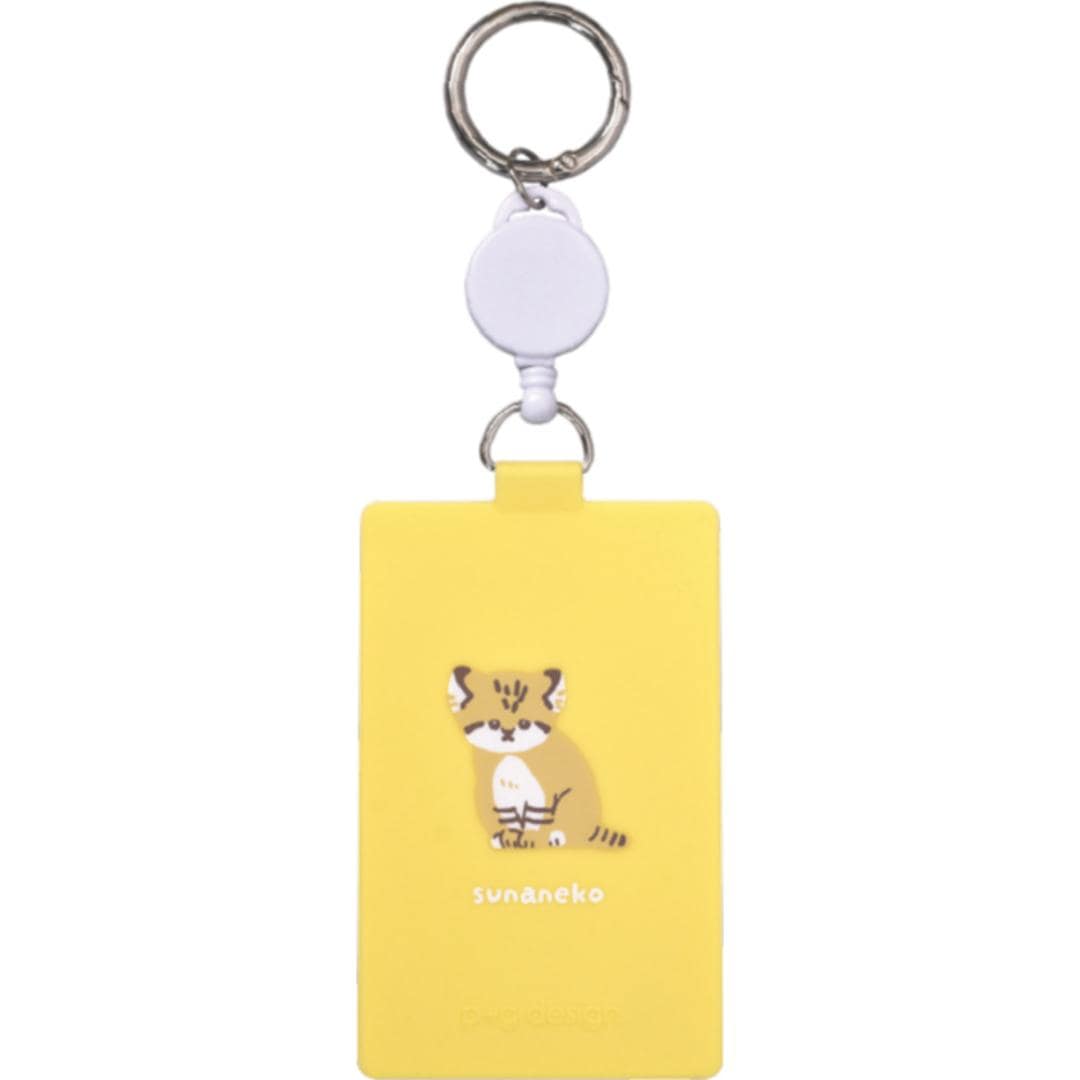 パスケース リール付き 通販 カードケース 定期入れ ICカードケース 定期ケース カラビナ付き シリコンパスケース リールコード付き 水洗い可 かわいい おしゃれ 通勤 通学 レディース 大人 洗える 高校生 小学生 社員証 贈り物 ギフト スナネコ ・