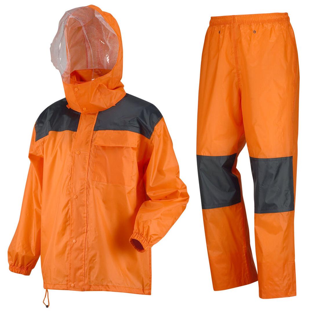 レインスーツ 上下 通販 レインウェア かっぱ 合羽 通勤 通学 男性