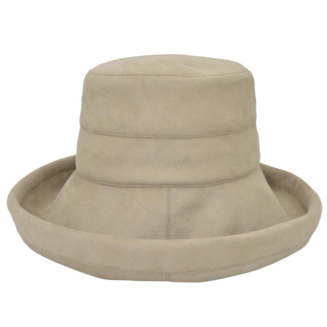 ハット レディース 大きめ 通販 つば広帽子 冬 洗える 帽子 つば広 ツバ広 秋冬 秋 折りたたみ たためる 抗菌 スエード調 日除け 日よけ きれいめ 女性 女の子 サイズ調整 554630 スエードカジュアルハット ハット帽子 レディース帽子 BE ・