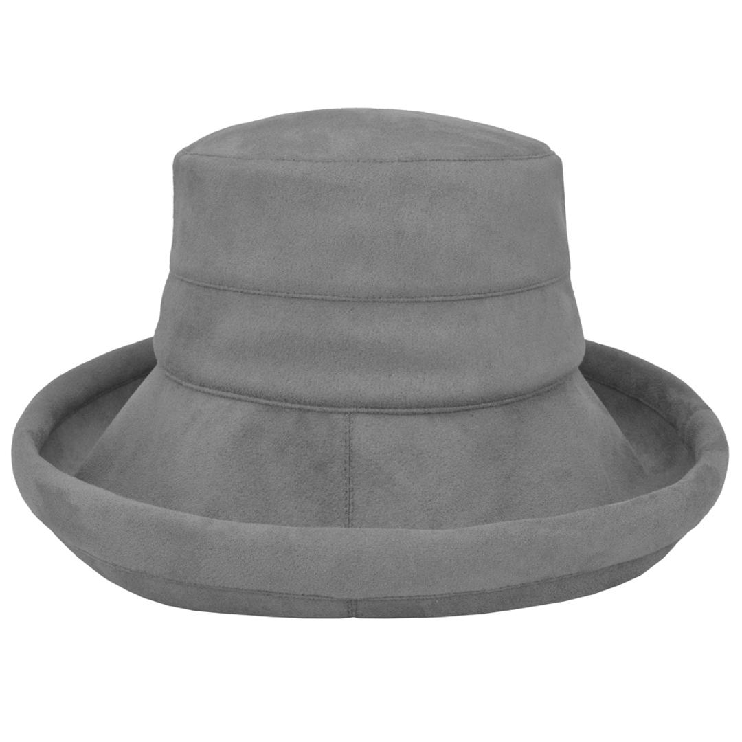 ハット レディース 大きめ 通販 つば広帽子 冬 洗える 帽子 つば広 ツバ広 秋冬 秋 折りたたみ たためる 抗菌 スエード調 日除け 日よけ きれいめ 女性 女の子 サイズ調整 554630 スエードカジュアルハット ハット帽子 レディース帽子 CGY ・