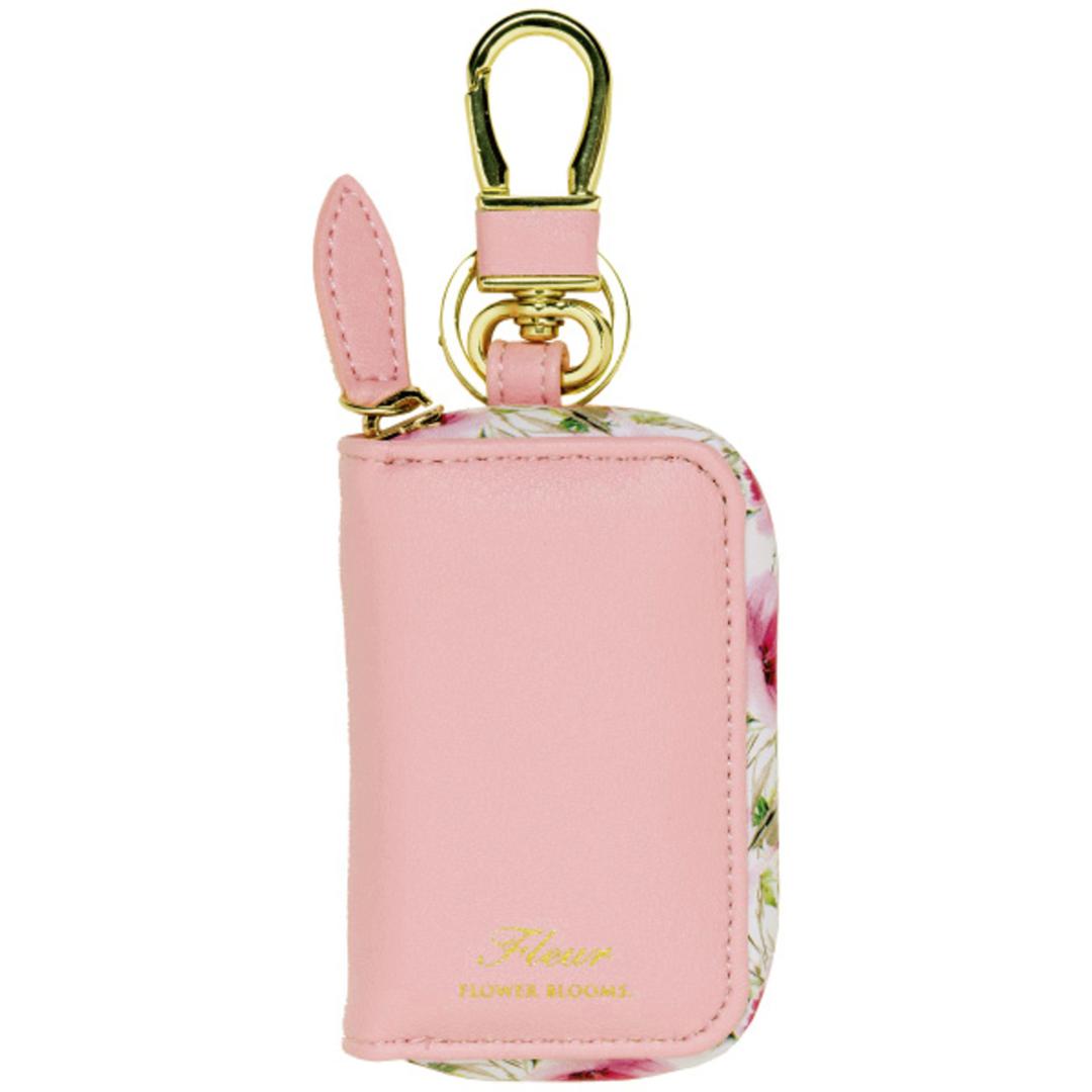 【スモーキンビリー】グッチ ブルームス 花柄 キーケース 6連 保存袋付 kcfle_-pink.jpg