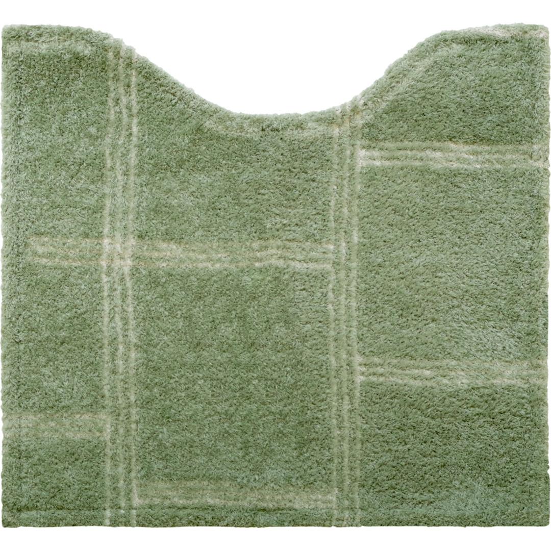 オカトー トイレ マット 洗える 通販 kieto トイレマット 足元マット トイレファブリック トイレタリー すべらない 滑り止め すべり止め 洗濯 丸洗い 55×60cm ナチュラル かわいい 可愛い 北欧 おしゃれ オシャレ シンプル トイレ用品 グリーン ・