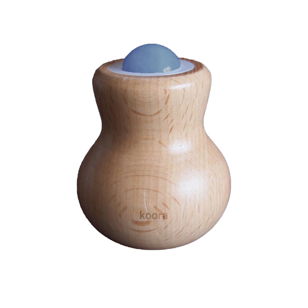 クーラ ツボ押し グッズ 通販 マッサージローラー ローラーボール 美容ローラー つぼ押し フェイスケア ボディケア 目元 小鼻 首 肩 手のひら おしゃれ 敬老の日 母の日 父の日 ギフト インテリア グローバルアロー Heal ・