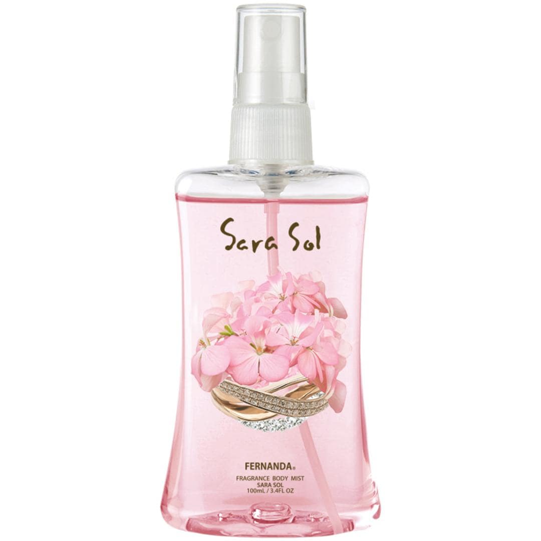 フェルナンダ ボディミスト 通販 FERNANDA フレグランス ミスト スプレー 香水 保湿 フレグランスミスト 100ml 湯上り 入浴後 リフレッシュ ギフト プレゼント 化粧水 スキンケア コスメ F825265サラソール ・
