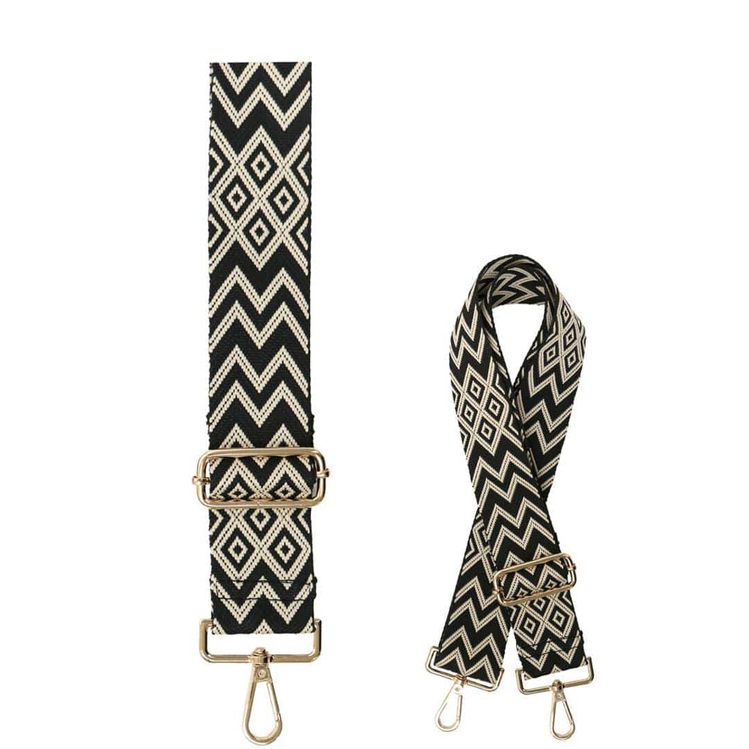 ストラップ 着せ替え バッグ用 通販 着せ替えストラップ ショルダーストラップ 付け替えストラップ ショルダーベルト 肩ひも 肩紐 バッグ小物 バック小物 付け替え 簡単 バック用 可愛い かわいい ファッション小物 バッグアクセサリー おしゃれ オシャレ ダイヤBK/GD ・