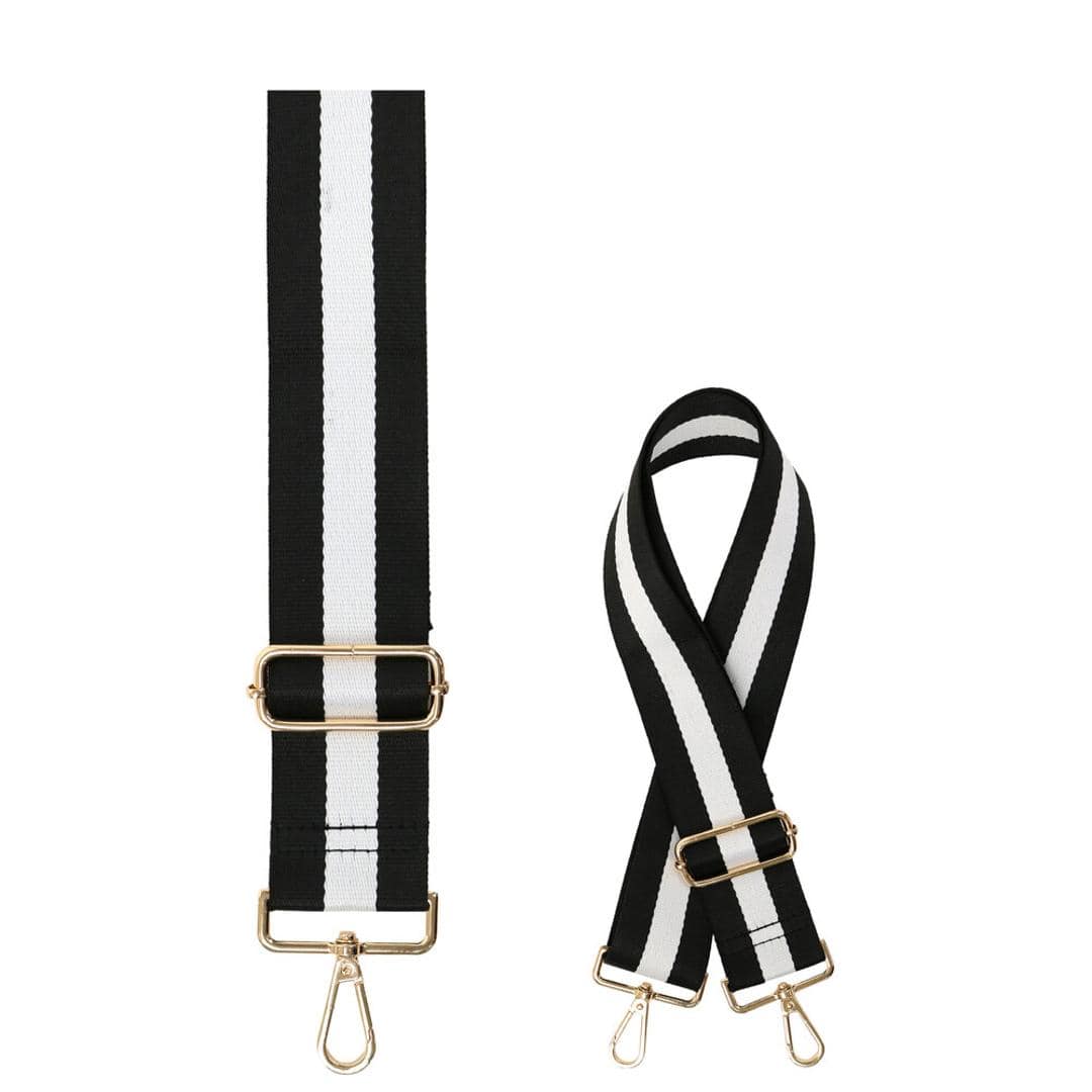 ストラップ 着せ替え バッグ用 通販 着せ替えストラップ ショルダーストラップ 付け替えストラップ ショルダーベルト 肩ひも 肩紐 バッグ小物 バック小物 付け替え 簡単 バック用 可愛い かわいい ファッション小物 バッグアクセサリー おしゃれ オシャレ ラインBK/GD ・