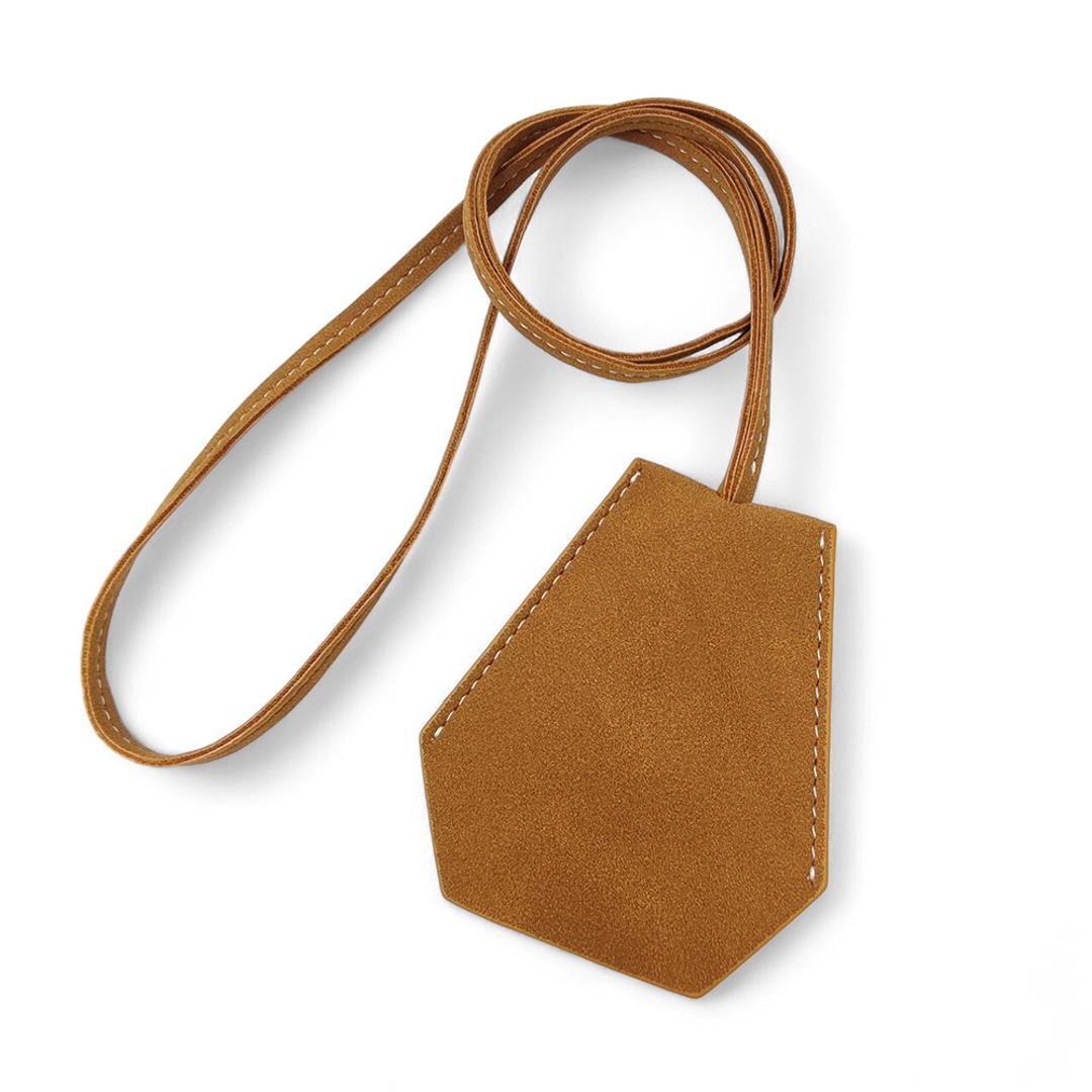 キークロシェット 通販 キーケース クロシェット 首掛け 鍵入れ 鍵ケース キーアクセサリー 鍵 カギ 男女兼用 キーホルダー キーリング おしゃれ かわいい シンプル 便利 持ち運び 合皮 出し入れ可能 ネックレス ギフト 贈り物 CAMEL ・