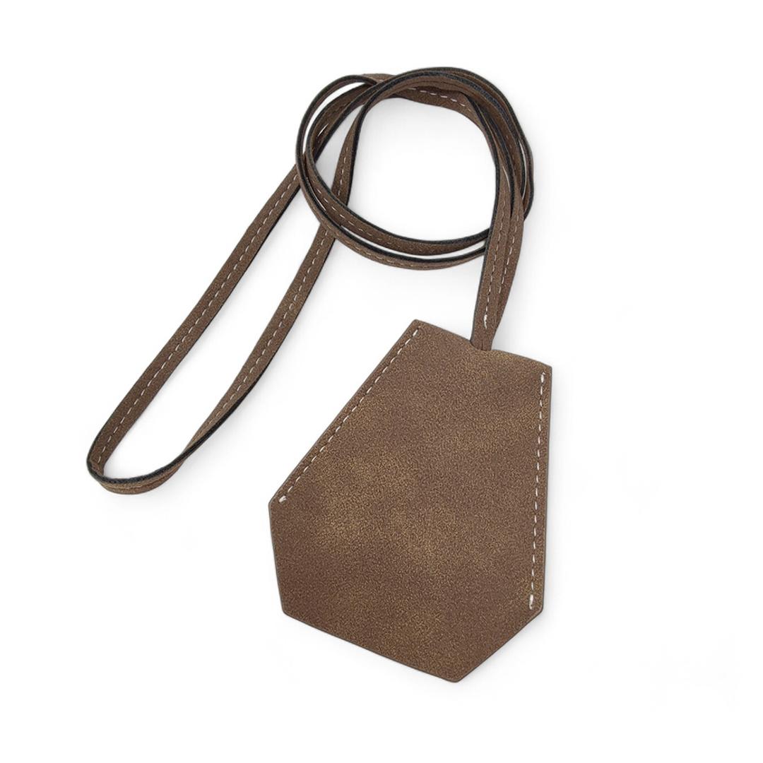 キークロシェット 通販 キーケース クロシェット 首掛け 鍵入れ 鍵ケース キーアクセサリー 鍵 カギ 男女兼用 キーホルダー キーリング おしゃれ かわいい シンプル 便利 持ち運び 合皮 出し入れ可能 ネックレス ギフト 贈り物 CHOCO ・