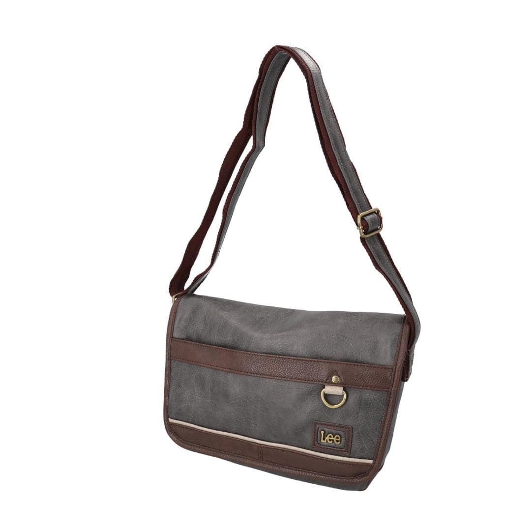 Lee リー ショルダーバッグ 通販 バッグ ショルダーバック メンズ レディース 斜めがけ おしゃれ 斜め掛け ななめ掛け 斜めかけ 大人 シンプル 無地 ギフト ショルダー 肩掛け バック かばん 鞄 オシャレ 贈り物 かっこいい GRAY ・
