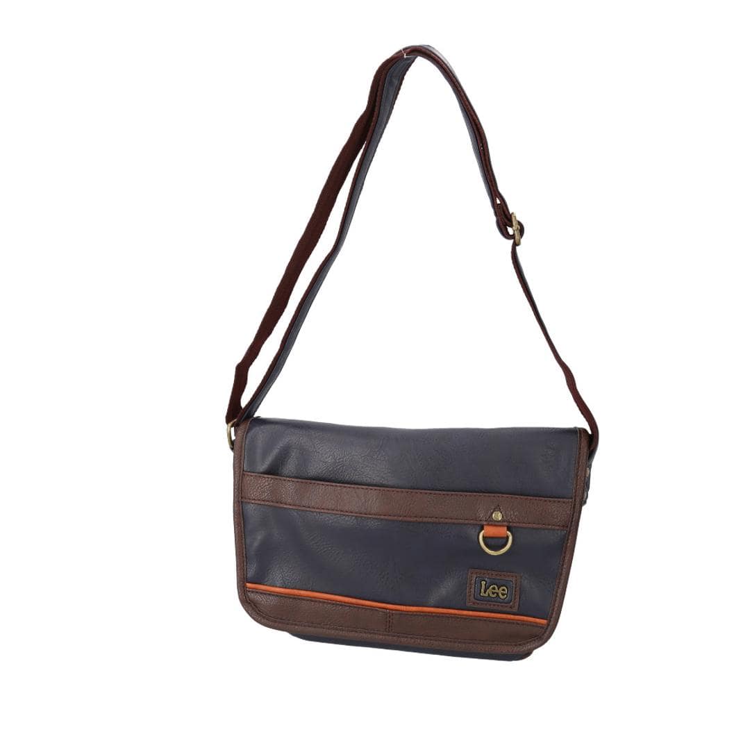 Lee リー ショルダーバッグ 通販 バッグ ショルダーバック メンズ レディース 斜めがけ おしゃれ 斜め掛け ななめ掛け 斜めかけ 大人 シンプル 無地 ギフト ショルダー 肩掛け バック かばん 鞄 オシャレ 贈り物 かっこいい NAVY ・