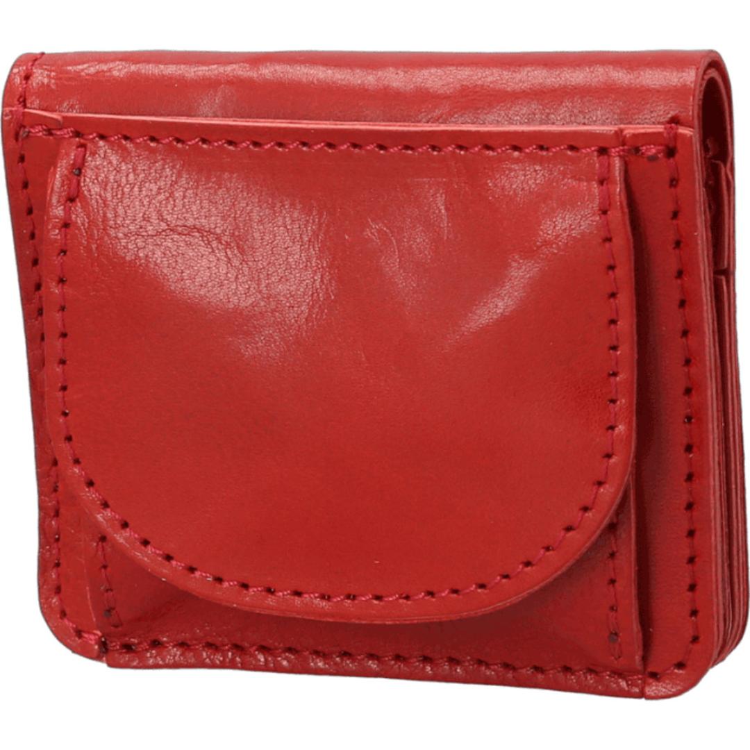 Lien コルド 財布 リアン LIT9704 通販 日本製 二つ折り財布 2つ折り財布 ミニ財布 革財布 box型小銭入れ レザー 本革 レディース メンズ シンプル コンパクト 小銭入れあり コルドレザー ボックス型小銭入れ レディース財布 折りたたみ財布 レッド ・