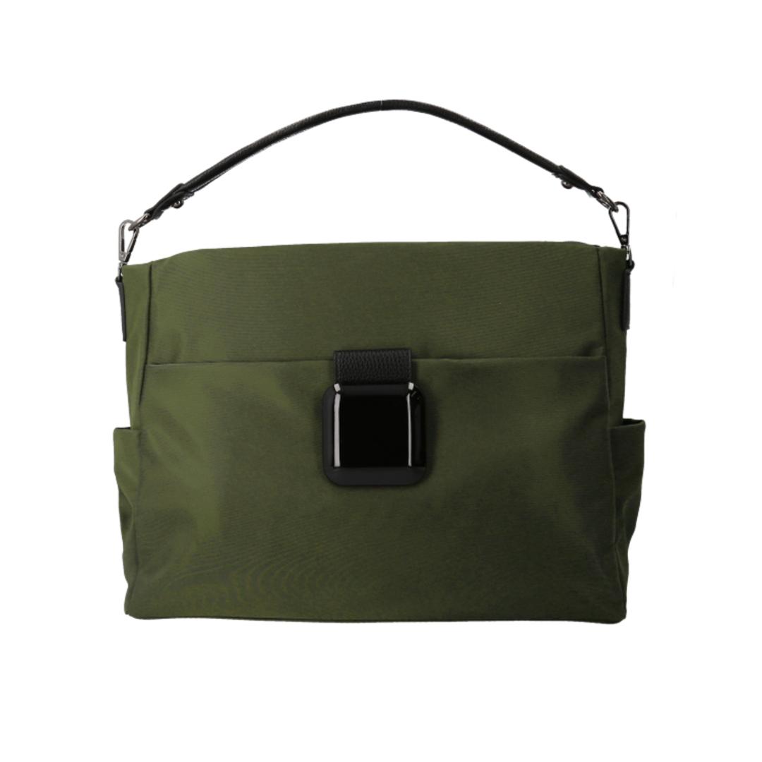 ラムモード ショルダーバッグ ナイロン 2way 35419 通販 ナイロンショルダー ナイロンバッグ ナイロントート ショルダーバック ショルダー 肩掛け ななめ掛け 斜めかけ トートバッグ トートバック トート 手提げ 2WAY シンプル 無地 通勤 カーキ ・