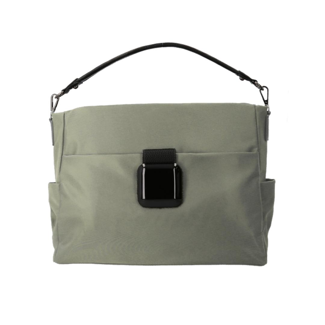 ラムモード ショルダーバッグ ナイロン 2way 35419 通販 ナイロンショルダー ナイロンバッグ ナイロントート ショルダーバック ショルダー 肩掛け ななめ掛け 斜めかけ トートバッグ トートバック トート 手提げ 2WAY シンプル 無地 通勤 ライトグレー ・