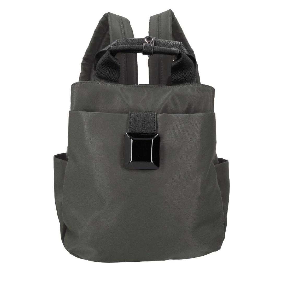 リュック ナイロン レディース 通販 リュックサック バッグパック ディバック ナイロンリュック トートリュック 軽量 軽い 小さめ コンパクト 2WAY おしゃれ かわいい 通勤 通学 シンプル カジュアル 旅行 リゾート ギフト 贈り物 お出掛け グレー ・