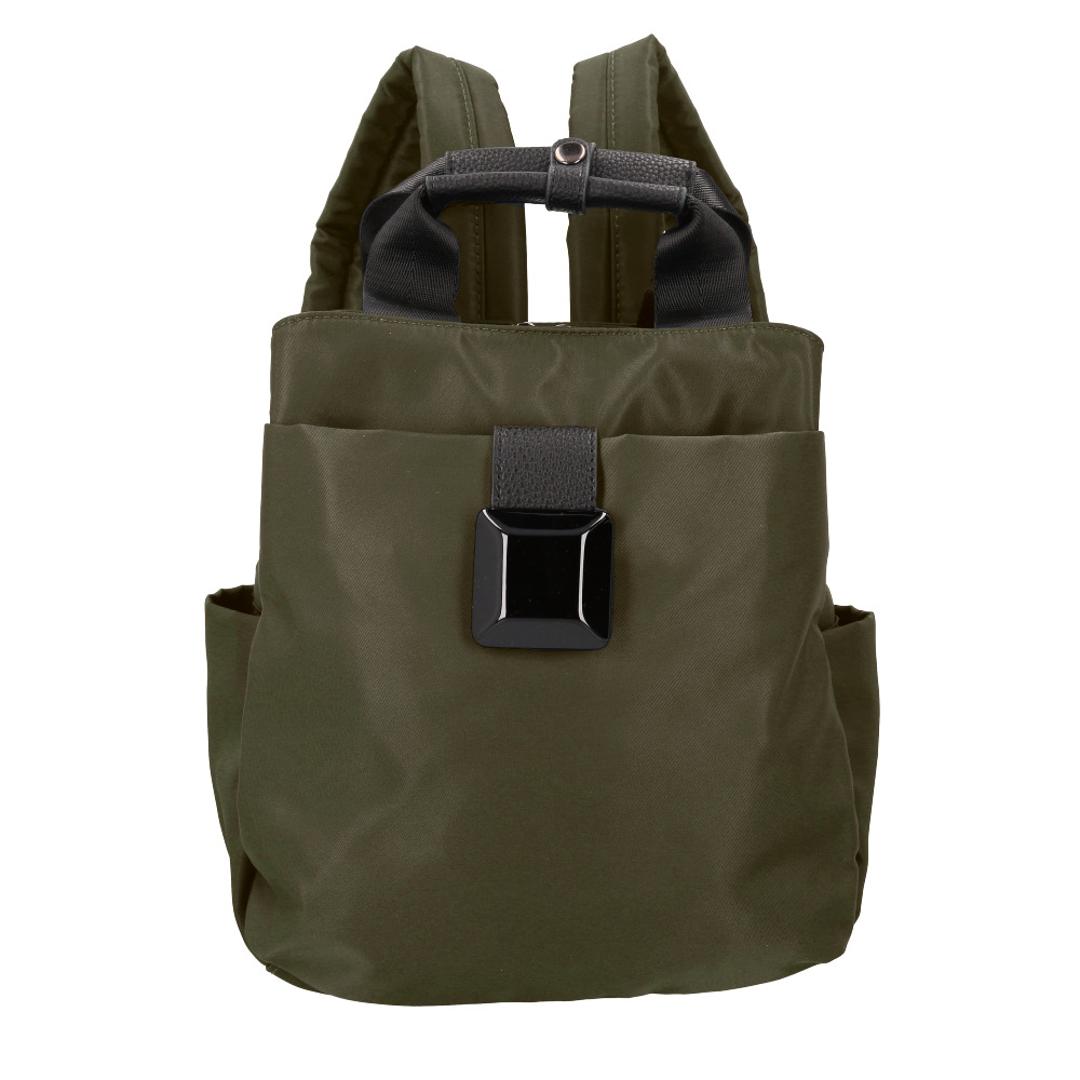 リュック ナイロン レディース 通販 リュックサック バッグパック ディバック ナイロンリュック トートリュック 軽量 軽い 小さめ コンパクト 2WAY おしゃれ かわいい 通勤 通学 シンプル カジュアル 旅行 リゾート ギフト 贈り物 お出掛け カーキ ・