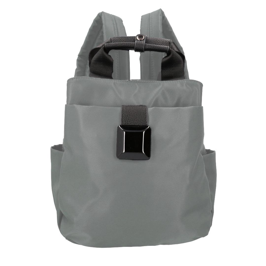 リュック ナイロン レディース 通販 リュックサック バッグパック ディバック ナイロンリュック トートリュック 軽量 軽い 小さめ コンパクト 2WAY おしゃれ かわいい 通勤 通学 シンプル カジュアル 旅行 リゾート ギフト 贈り物 お出掛け ライトグレー ・
