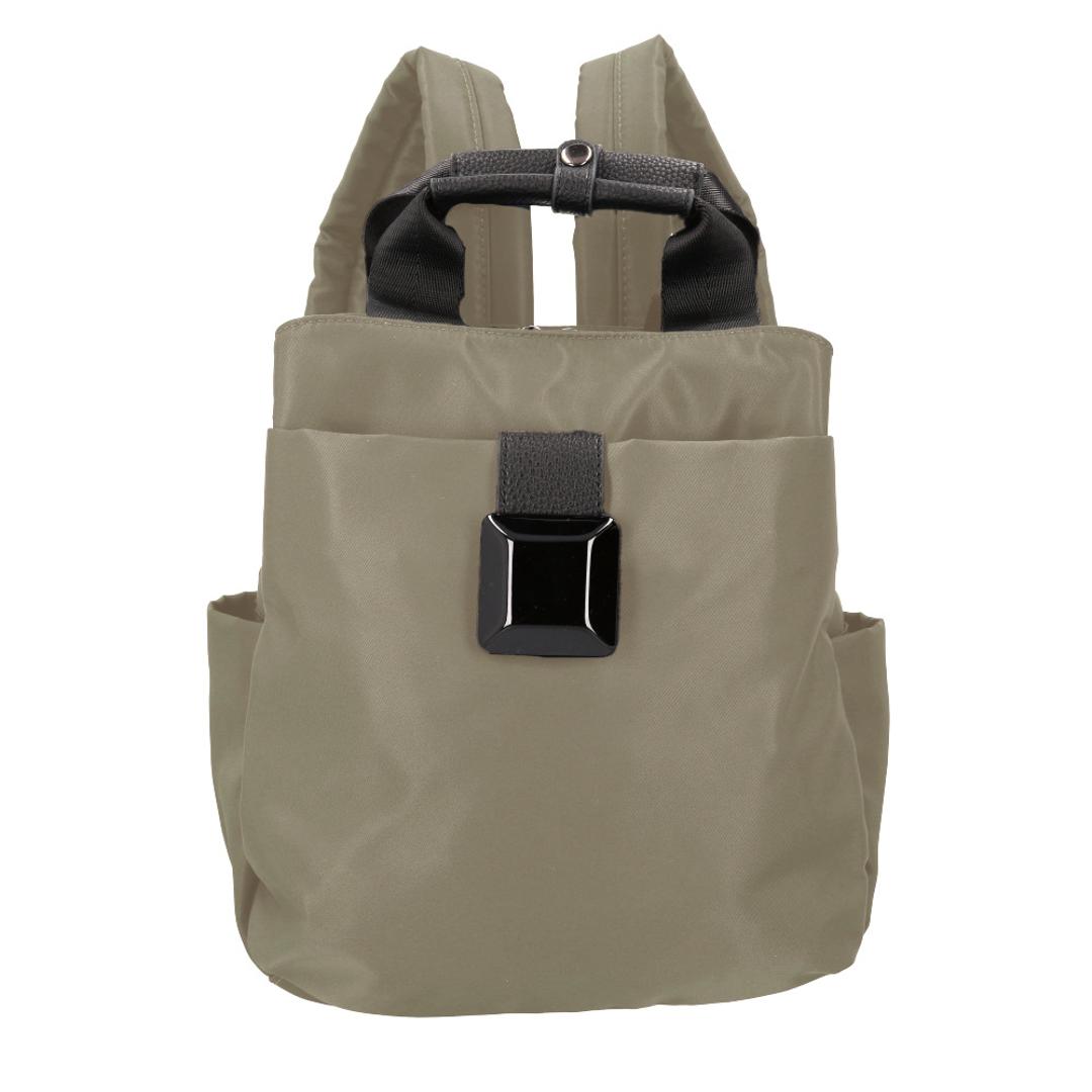 リュック ナイロン レディース 通販 リュックサック バッグパック ディバック ナイロンリュック トートリュック 軽量 軽い 小さめ コンパクト 2WAY おしゃれ かわいい 通勤 通学 シンプル カジュアル 旅行 リゾート ギフト 贈り物 お出掛け モカ ・