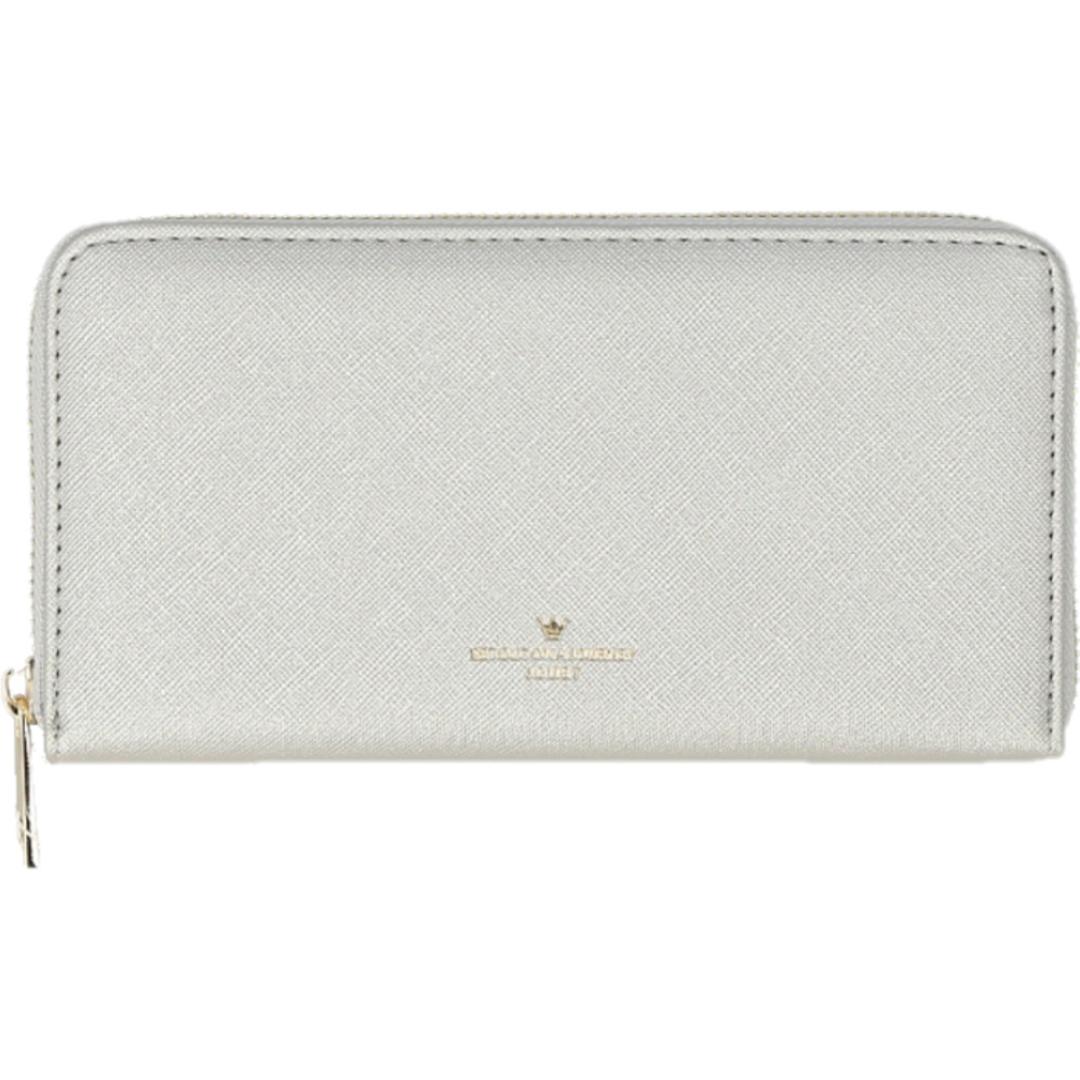 jouet 財布 ジョエット 通販 長財布 お財布 なが財布 長サイフ ながさいふ ロングウォレット レディース ラウンドファスナー 大容量 ファスナー おしゃれ シンプル 女性 女の子 女子 女子高生 小学生 中学生 レディース財布 角シボシルバー ・