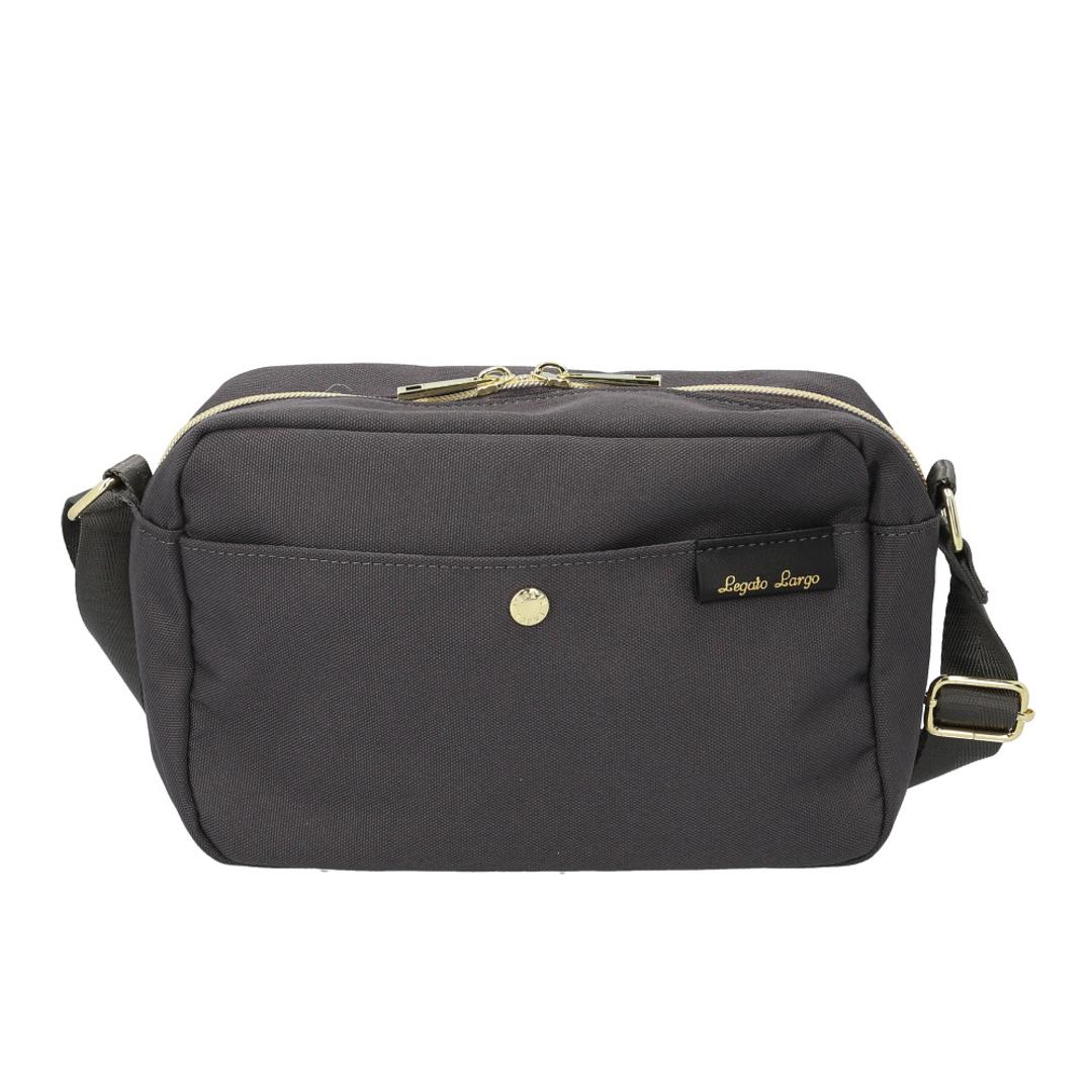 Legato Largo ショルダーバッグ レガートラルゴ LT-F3381 通販 ショルダーバック 斜めがけバッグ レディース 小さめ 軽い 軽量 通勤 通学 旅行 サブバッグ おしゃれ シンプル きれいめ ブランド 撥水両立バッグ ミニショルダー オシャレ GY.グレー ・