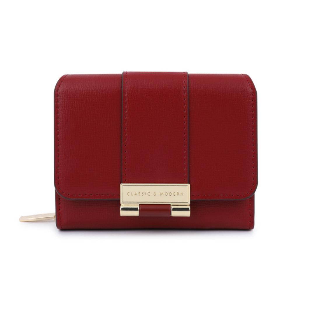 二つ折り財布 二つ折り 財布 通販 お財布 さいふ サイフ 折り財布 ウォレット レディース財布 メンズ財布 ミニ財布 ミニ 小さめ カード入れ コイン入れ 札入れ レディース かわいい 可愛い オシャレ おしゃれ レッド ・