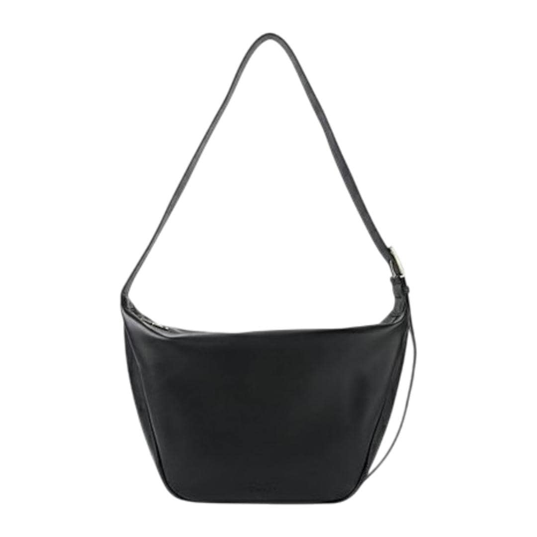 LIZDAYS ショルダーバッグ 舟形 通販 レディース 斜めがけ リズデイズ lz-70412 B5収納 バッグ バック 鞄 かばん カバン 斜め掛け ななめがけ 肩掛け 肩かけ 合皮 オフィス シンプル 通勤 通学 大人 上品 きれいめ おしゃれ ブラック ・