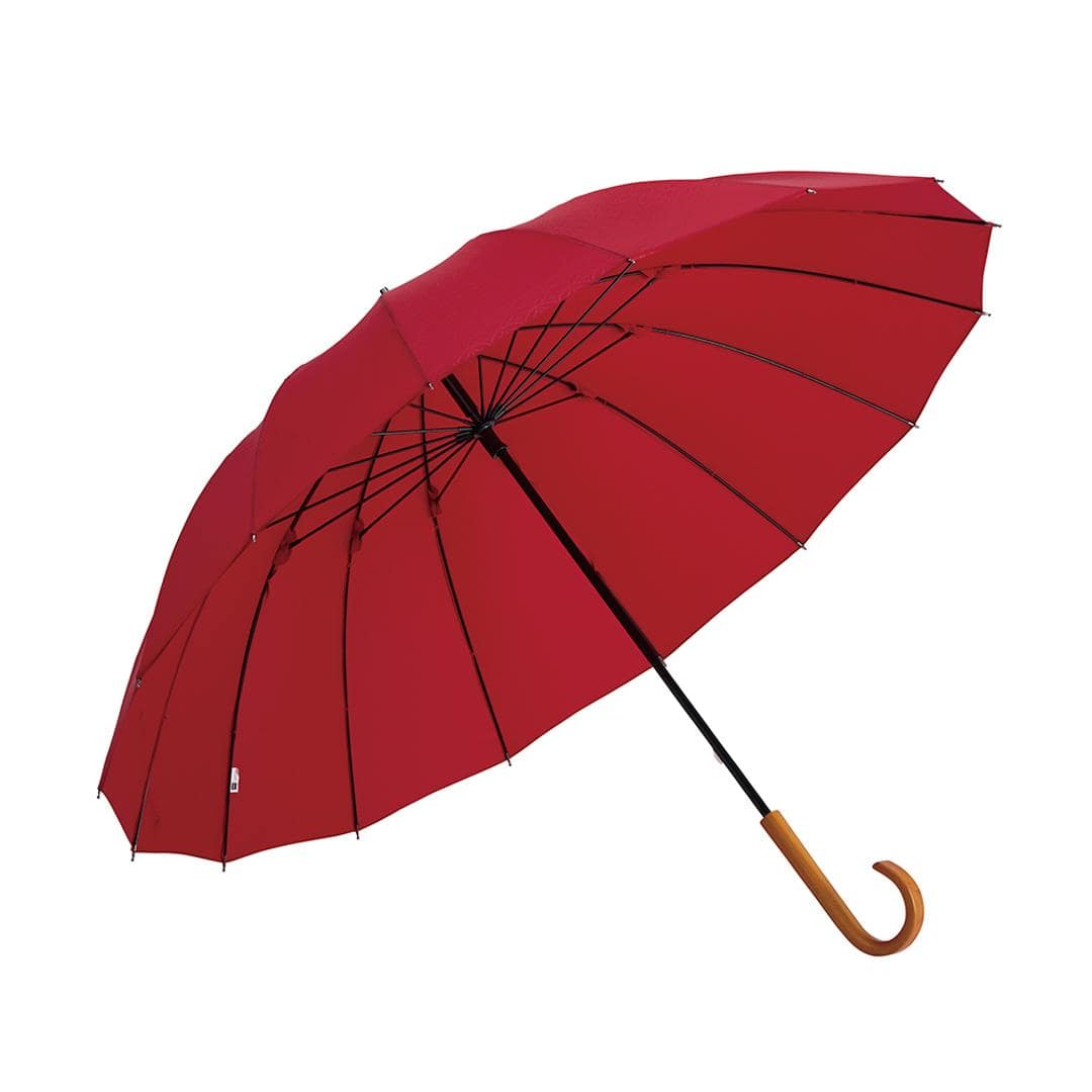 mabu 傘 マブ SMV-4228 通販 長傘 16本骨 晴雨兼用傘 雨傘 日傘 晴雨兼用長傘 かさ カサ 手開き 60cm 60センチ おしゃれ 柄 シンプル オシャレ レディース メンズ 女性 男性 婦人 紳士 通勤 通学 UVカット 婦人傘 紳士傘 紅 ・