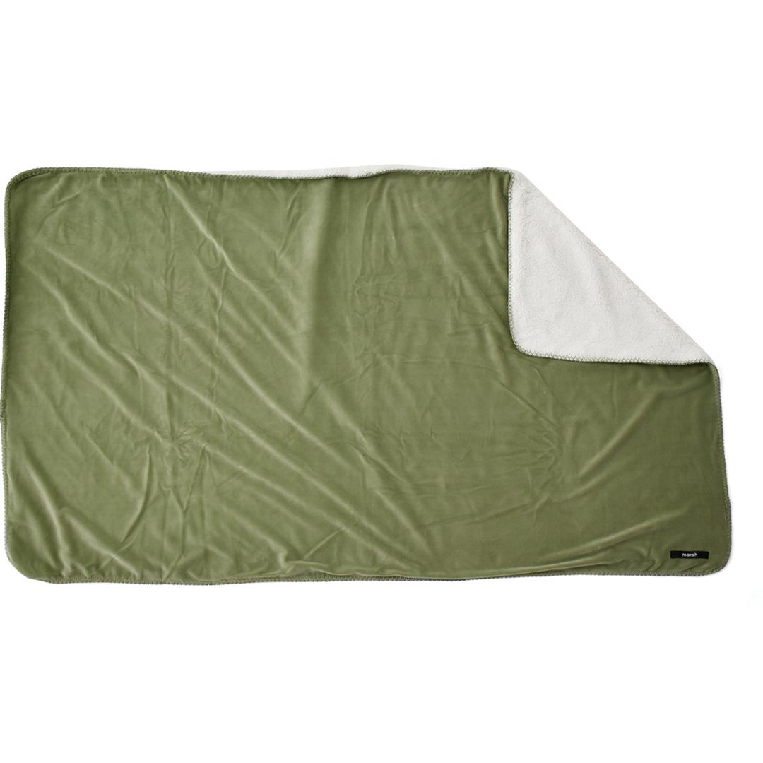 ブランケット ひざ掛け 通販 80×140cm MARSH 膝掛け 現代百貨 A584 おしゃれ 大判 かわいい あったか 暖かい 無地 ふわふわ ミニ 毛布 防寒 レディース マーシュ マシュマロ 温活 800×1400 OLIVE ・