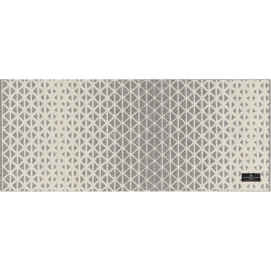 キッチンマット 120cm 通販 マスターキッチンラグ 約 120cm×50cm センコー ロングマット ラグマット マット ラグ 洗える 薄手 おしゃれ 滑り止め加工 床暖房対応 キッチン 台所 ベッドサイド インテリア 雑貨 オービット/グレー ・