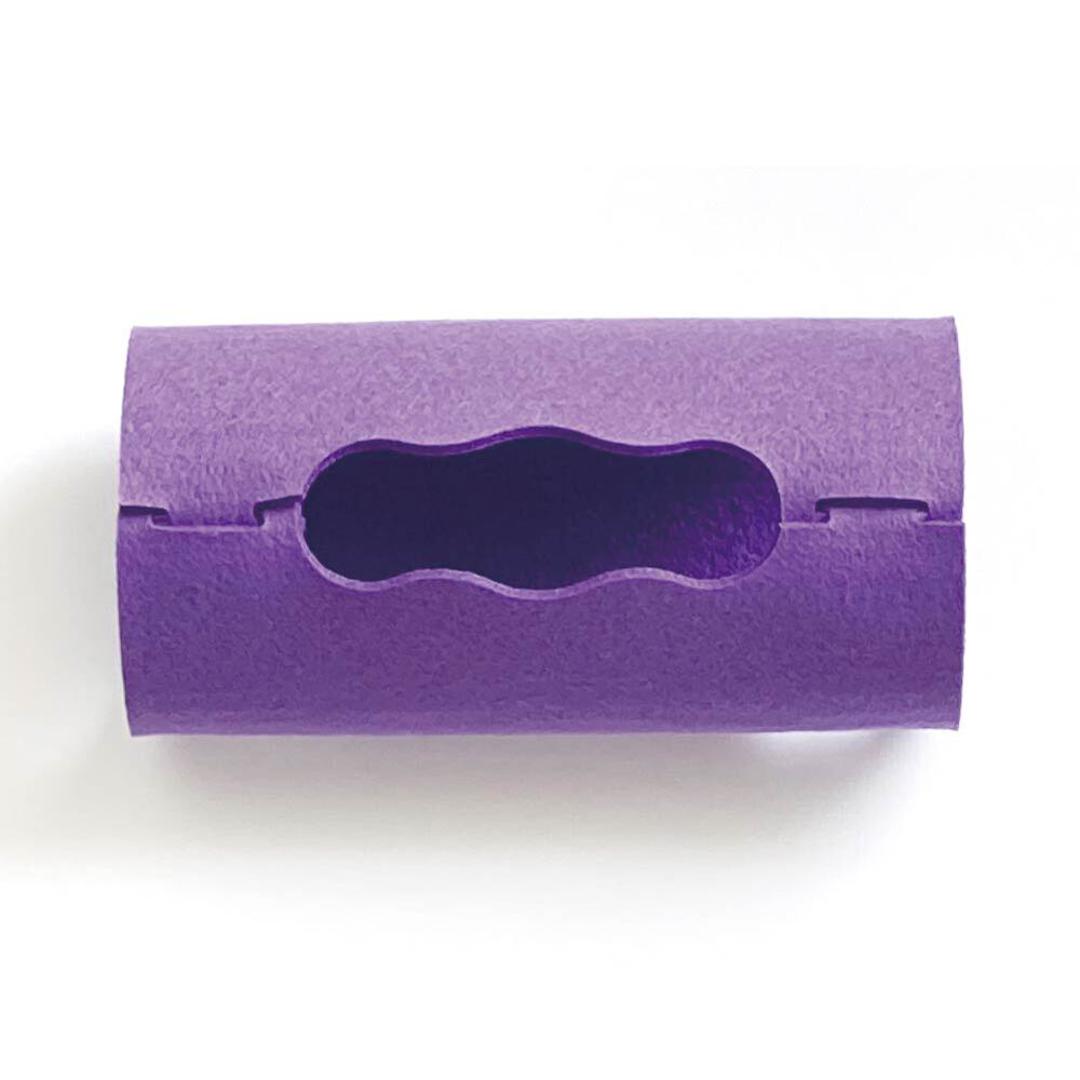 ポケットティッシュケース おしゃれ 通販 ポケットティッシュカバー ティッシュ カバー フェルト フエルト 可愛い インテリア雑貨 シンプル リビング 子供部屋 ティッシュペーパー かわいい ビビットカラー カラフル アクセント 車内 プレゼント ギフト パープル ・