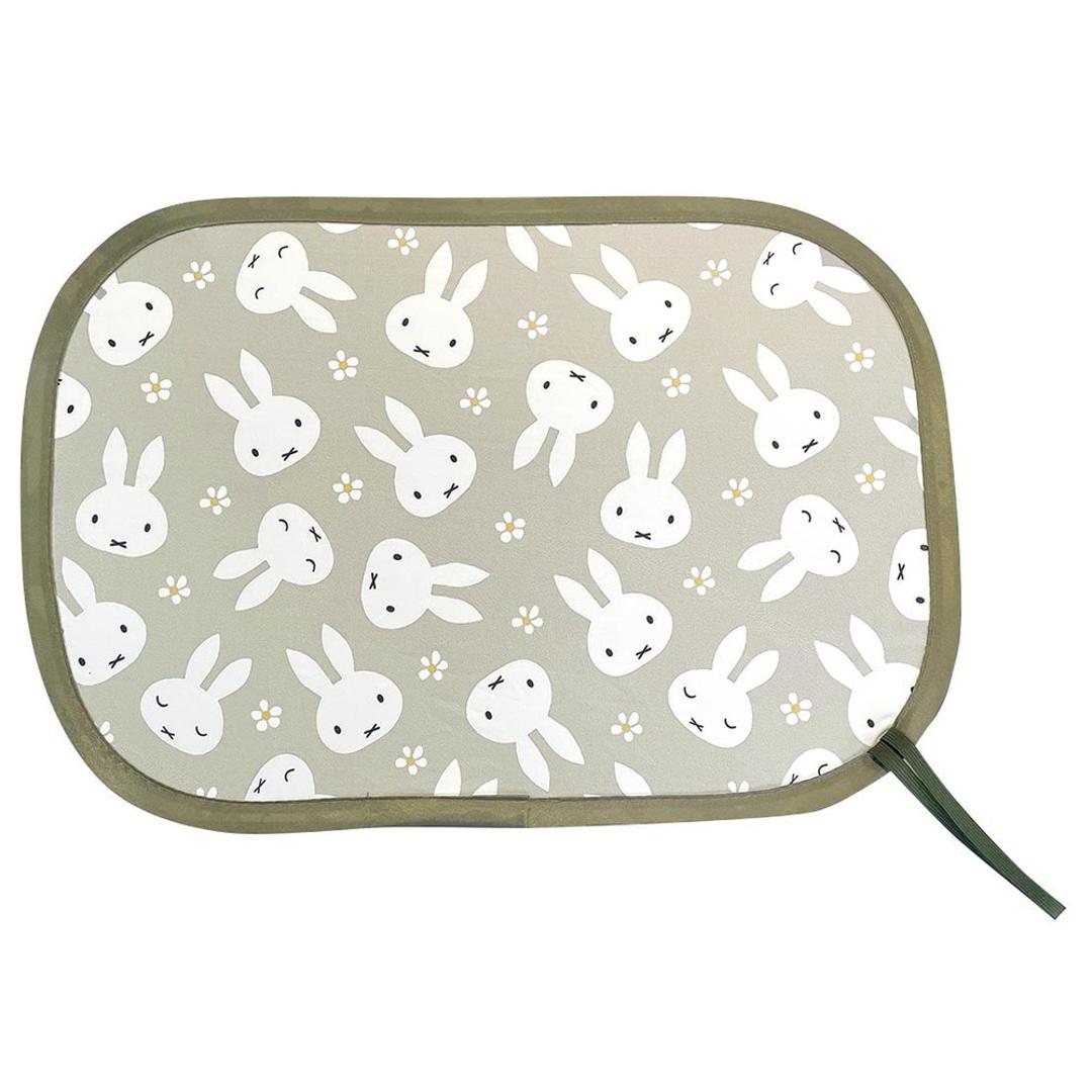 サンシェード 車 サイド 通販 折りたたみ 折り畳み サイドガラス ポップアップサンシェード ミッフィー ニコット うさぎ ウサギ rabitto ラビット 32×47cm miffy Nicott ディック ブルーナ カー雑貨 カー用品 カー グレー ・