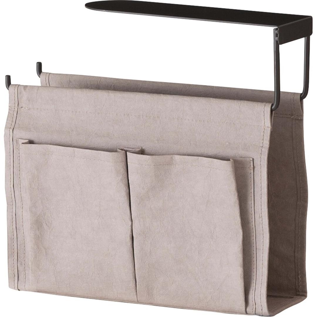 吊り下げ収納 通販 収納 吊り下げ テーブル下 折りたたみ コンパクト 持ち運び ハンギング シンプル カジュアル おしゃれ テーブル周り 机下収納 雑誌 パソコン タブレット デスクまわり 学習机下 デスク下 デスク周り ギフト 贈り物 GY(グレー) ・