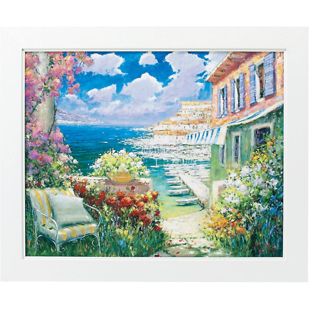 アートフレーム 通販 日本 壁飾り 壁掛けアート 絵画 W58x H48cm おしゃれ かわいい アートポスター 風景画 額入り 飾る 玄関 リビング 寝室 新生活 結婚祝い インテリア モダン 開店祝い ギフト 新築祝い 目覚めのキス ・