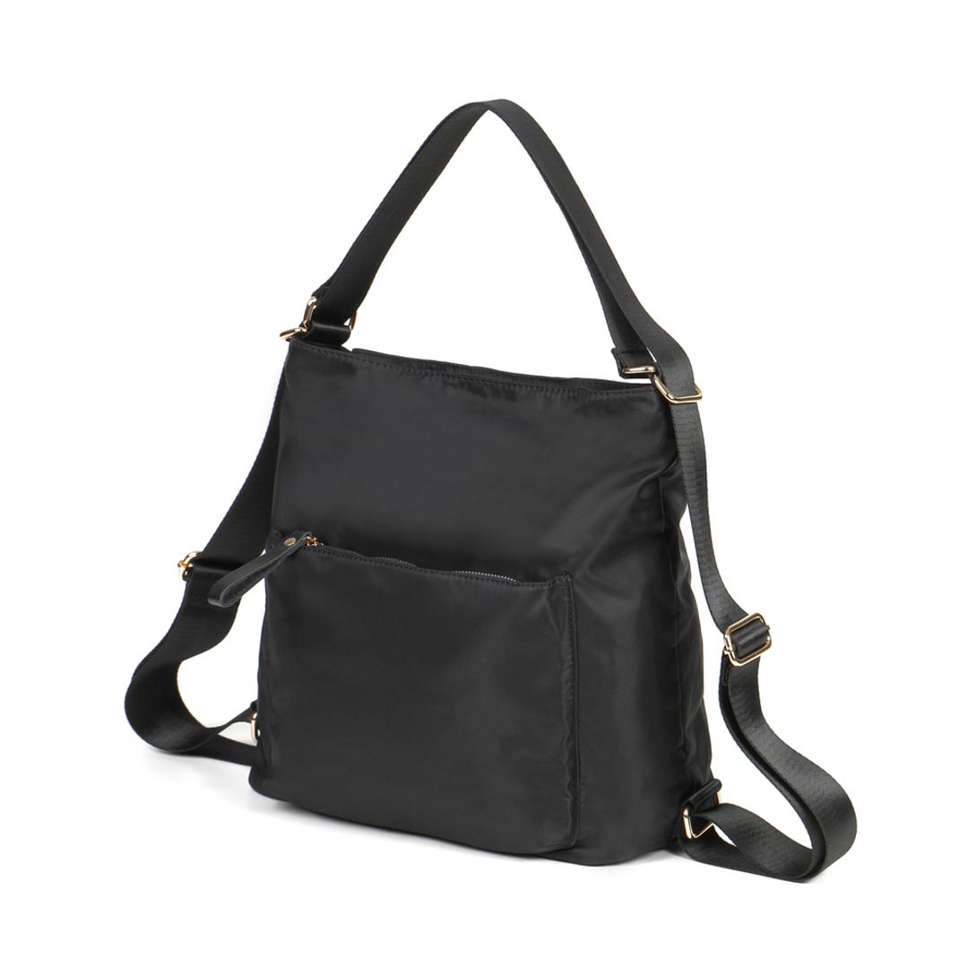Melody メロディー ナイロンバッグ リュック 3WAY nb1505 通販 ナイロン バッグ 旅行バッグ 旅行バック ショルダーバッグ ショルダーバック ショルダー 斜めがけ ななめ掛け 肩掛け トート トートバッグ トートバック 大容量 軽い 軽量 BLACK ・