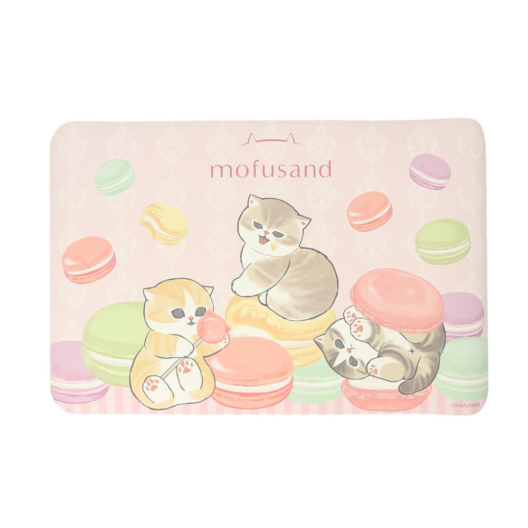 モフサンド グッズ バスマット 通販 mofusand 珪藻土バスマット 珪藻土マット 珪藻土ソフトバスマット 珪藻土ソフトマット ソフトタイプ 珪藻土 ソフト mofusando 足拭きマット 足ふきマット お風呂 風呂場 浴室足ふきマット お風呂用品 バス用品 マカロンにゃん ・